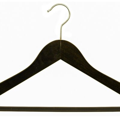 Clothes hanger Business RFS, walnut, 45 cm