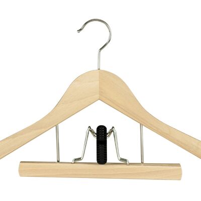 Clothes hanger Business plus, beech, 45 cm