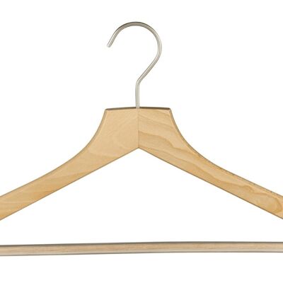 Clothes hanger Profi RE RFS, beech, 45 cm