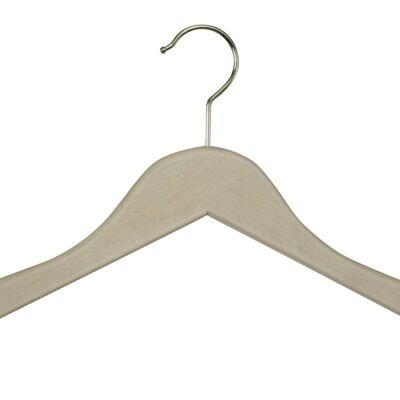 Coat hanger Classic, white washed, 41 cm