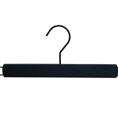 Coat hanger Trend RA D, black lacquered, 35 cm