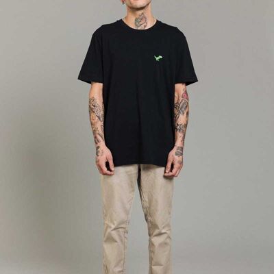 TIRY Unisex Dino T-Shirt Black