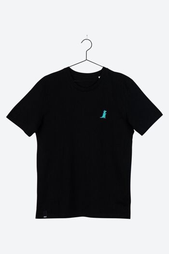 DUMMY T-Shirt Dino Unisexe Noir - Noir 3
