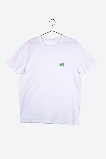 TRINK-TIRY T-Shirt Dino Unisexe Blanc 2