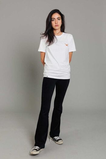 T-Shirt Dino Unisexe FLUGY Blanc - Blanc 1
