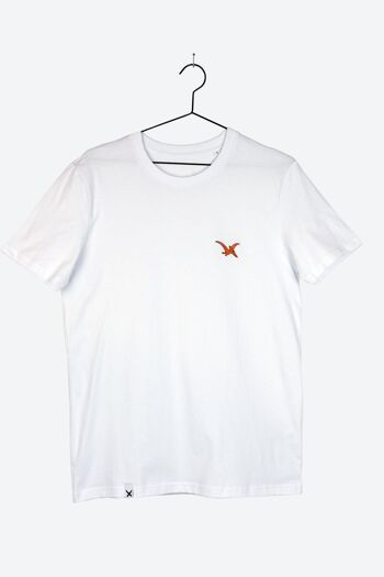 T-Shirt Dino Unisexe FLUGY Blanc - Blanc 3
