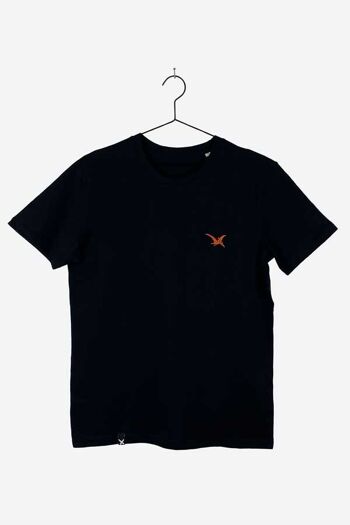 FLUGY T-Shirt Dino Unisexe Noir - Noir 3