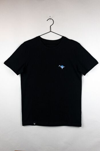 SCHNUTY T-Shirt Dino Unisexe Noir 4