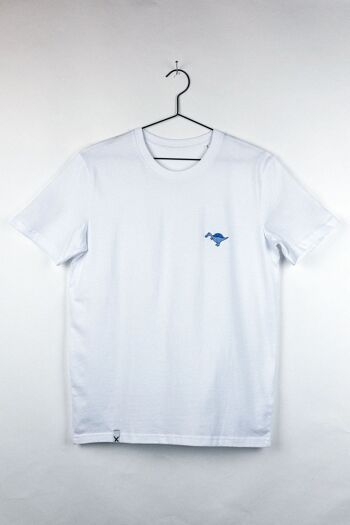 SCHNUTY T-Shirt Dino Unisexe Blanc 4
