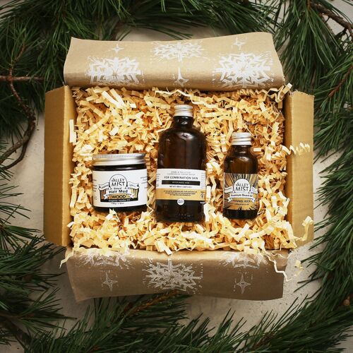 Mens Gift Box - Hair Styling, Skin Cleansing & Beard Oil