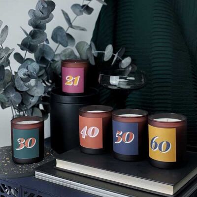 Milestone Candle Bundle | 12 x mini refillable - 70g