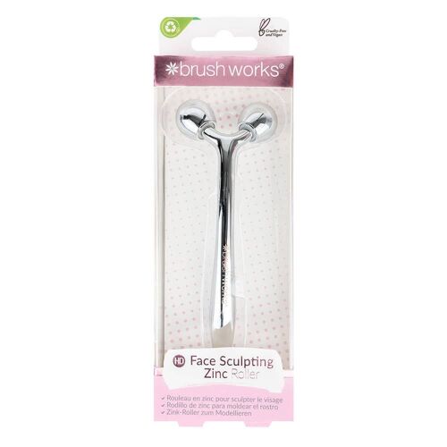 Brushworks Face Sculpting Zinc Roller