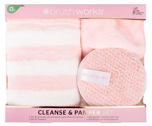 Brushworks Cleanse & Pamper Set