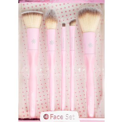 Set facial completo Brushworks