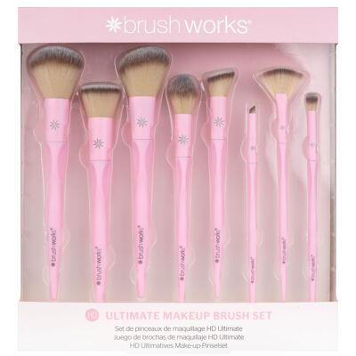 Brushworks HD Juego de brochas de maquillaje definitivo