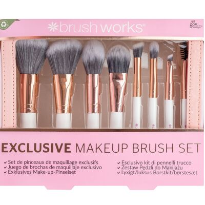 Brushworks exklusives Make-up-Pinsel-Set
