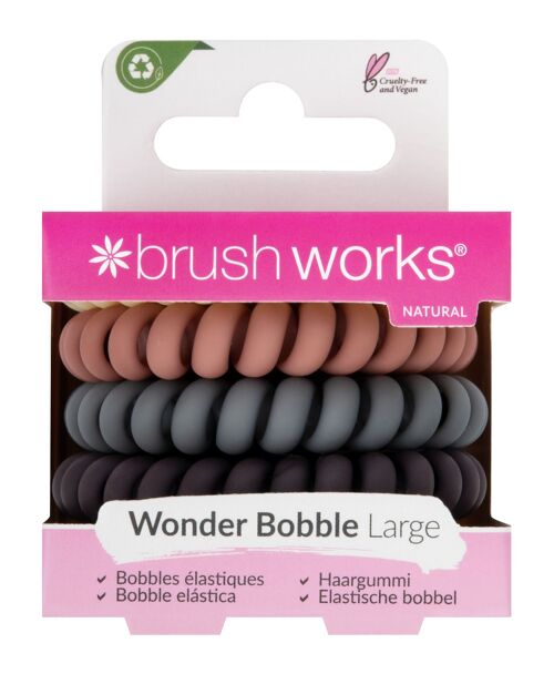 Brushworks Wonder Bobble Large Natural (Pack of 5)
