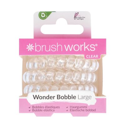 Brushworks Wonder Bobble grande transparente (paquete de 5)