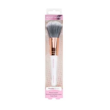 Brushworks Pinceau Poudre Blanc & Or 1