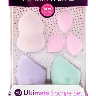 Juego de esponjas Brushworks HD Ultimate Complexion