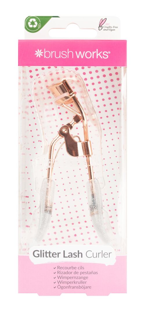 Brushworks Eyelash Curler - Glitter