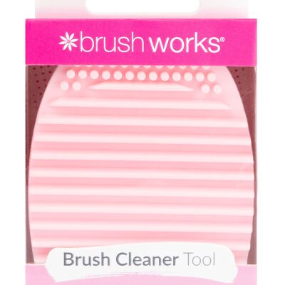 Brushworks Outil de nettoyage pour pinceaux de maquillage en silicone