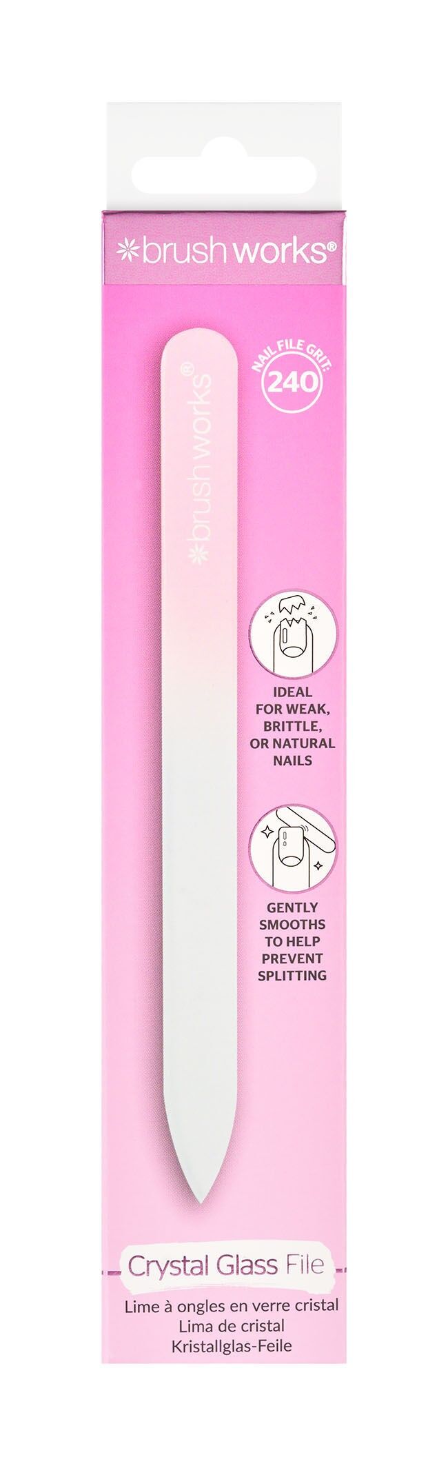 Lima per unghie in vetro Brushworks