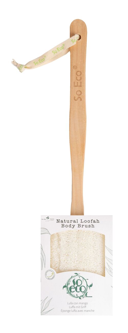 So Eco Natural Loofah Back & Body Brush