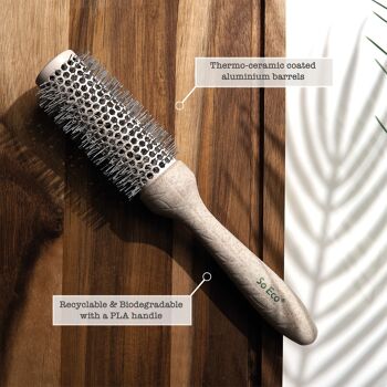 Brosse ronde en céramique biodégradable So Eco - Petite 2