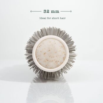 Brosse ronde en céramique biodégradable So Eco - Petite 5