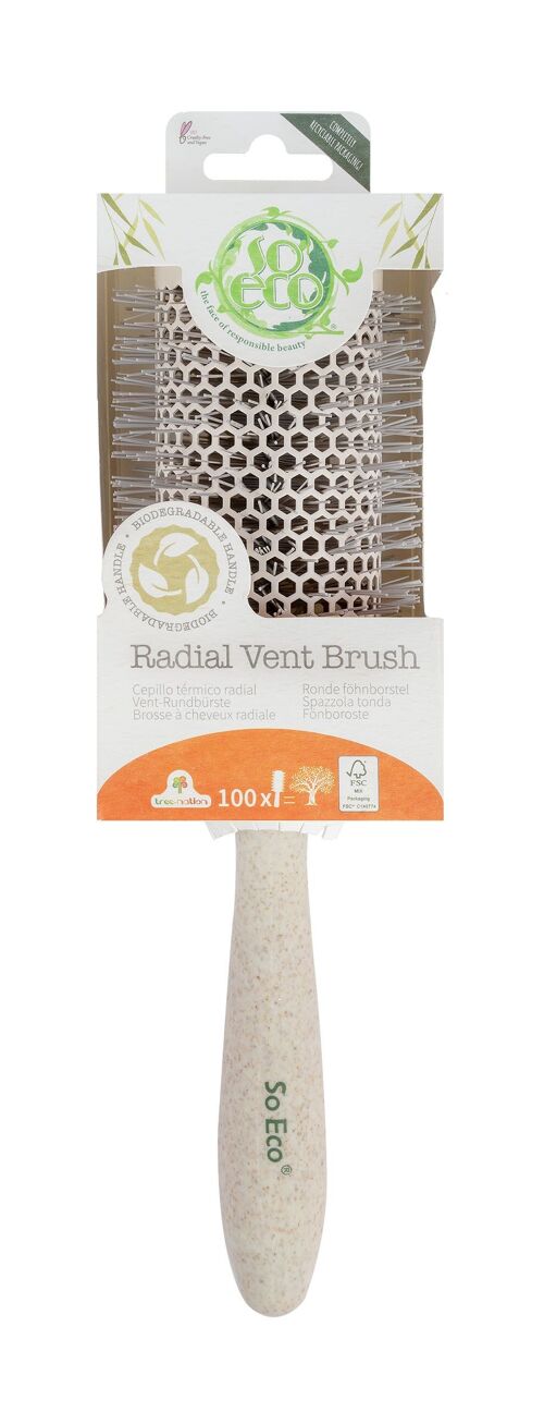 So Eco Biodegradable Ceramic Round Brush - Large