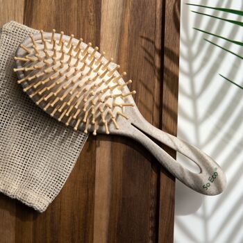 Brosse démêlante douce biodégradable So Eco 2