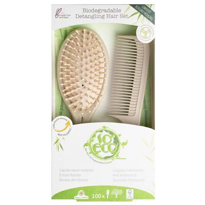 So Eco Biodegradable Gentle Detangling Hair Set