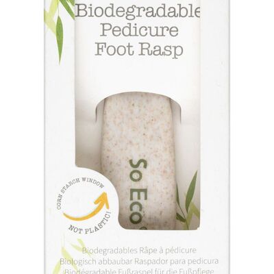 Escofina para pies de pedicura biodegradable So Eco