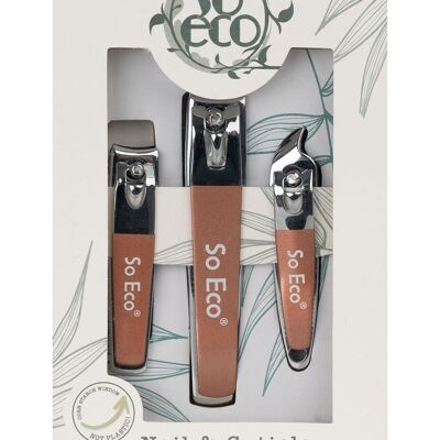 So Eco Nail & Cuticle Clipper Set