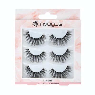 Invogue Multipack Wimpern - Baby Doll