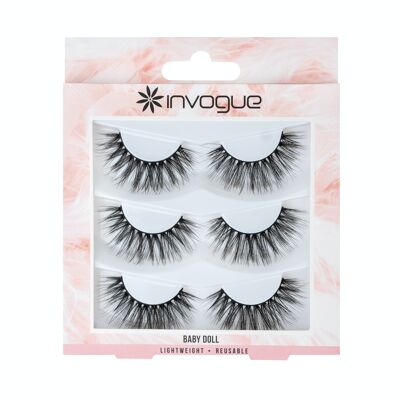 Invogue Multipack Pestañas - Baby Doll