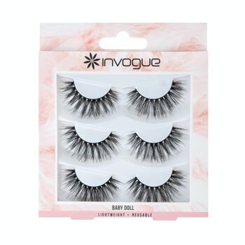 Invogue Multipack Lashes - Baby Doll 1