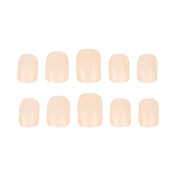 Nail HQ Carré Nude Nails (24 Pièces) 3