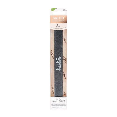 Nail HQ Professional Nail Files x 6