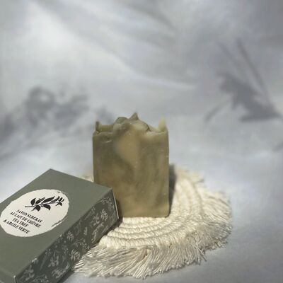 Goat's milk, tea tree & green clay soap