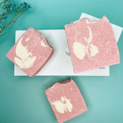 Pink Himalayan Scrub Handmade Soap