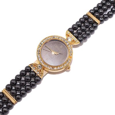 Hematite wristwatch