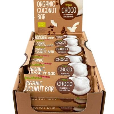 12 x 24 x barres KULAU coco bio CHOCO 40 g (Master Box)