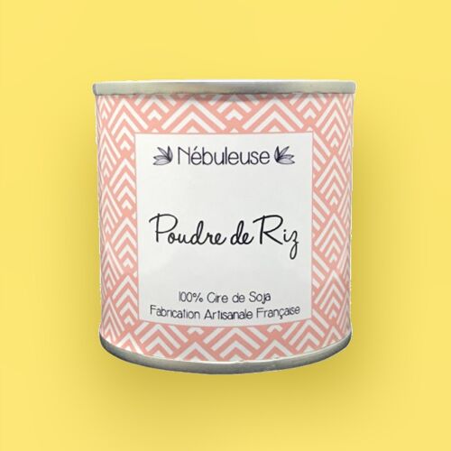 Bougie Pot de Peinture - Poudre de Riz - 100g