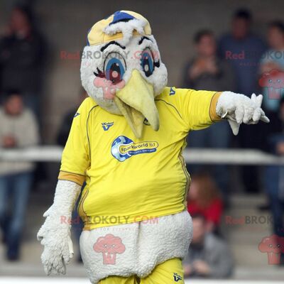 Blaues Pferd REDBROKOLY Maskottchen in Sportbekleidung / REDBROKO_01989