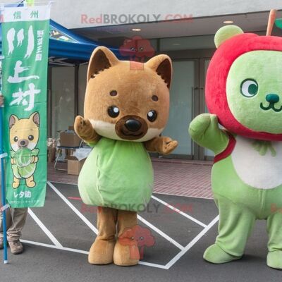 4 Japanese manga video game REDBROKOLY mascots / REDBROKO_02370