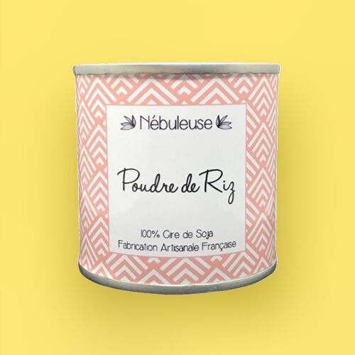 Bougie Pot de Peinture - Poudre de Riz - 200g