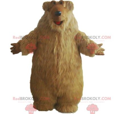 Molto bello e realistico orso bruno REDBROKOLY mascotte / REDBROKO_02543