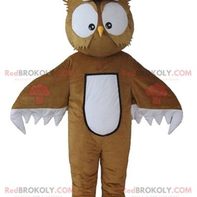 Multicolored teddy bear REDBROKOLY mascot / REDBROKO_02623